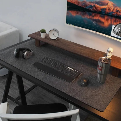 Wool Felt Cushion Large Mouse Pads Gaming Computer Xxl Desk Mat Table Keyboard Laptop Desk Non-slip Deskpad Home Office Mousepad